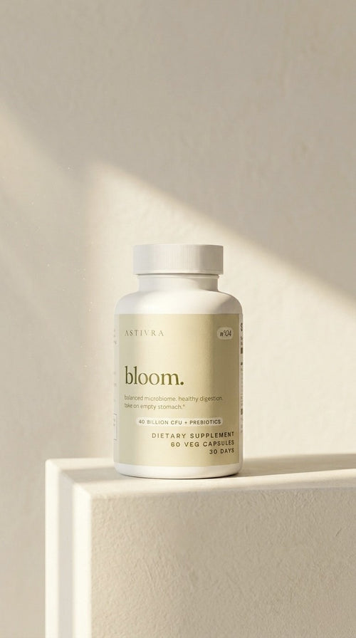 ASTIVRA bloom on pedestal
